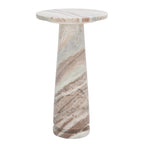 Table d'appoint ronde en marbre