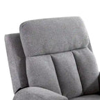 Fauteuil inclinable massant et canapé individuel manuel avec télécommande