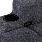 Fauteuil inclinable massant et canapé individuel manuel avec télécommande